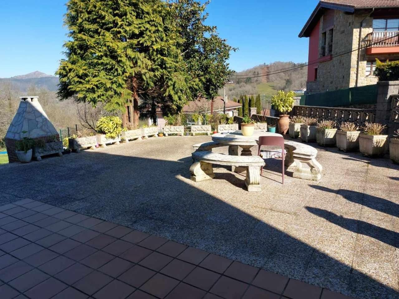 阿里翁达斯Casa La Gueelina En Asturias别墅 外观 照片