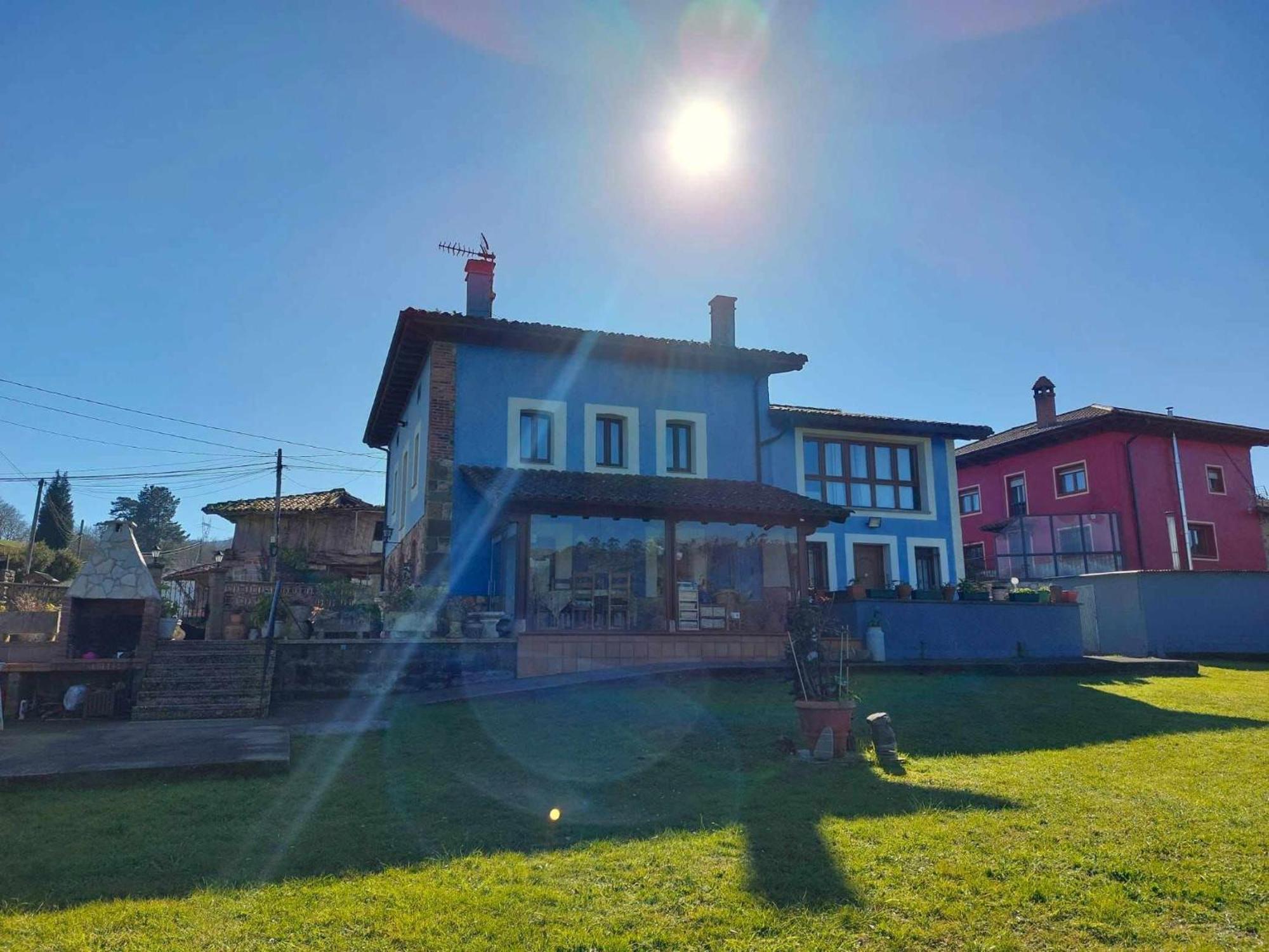 阿里翁达斯Casa La Gueelina En Asturias别墅 外观 照片