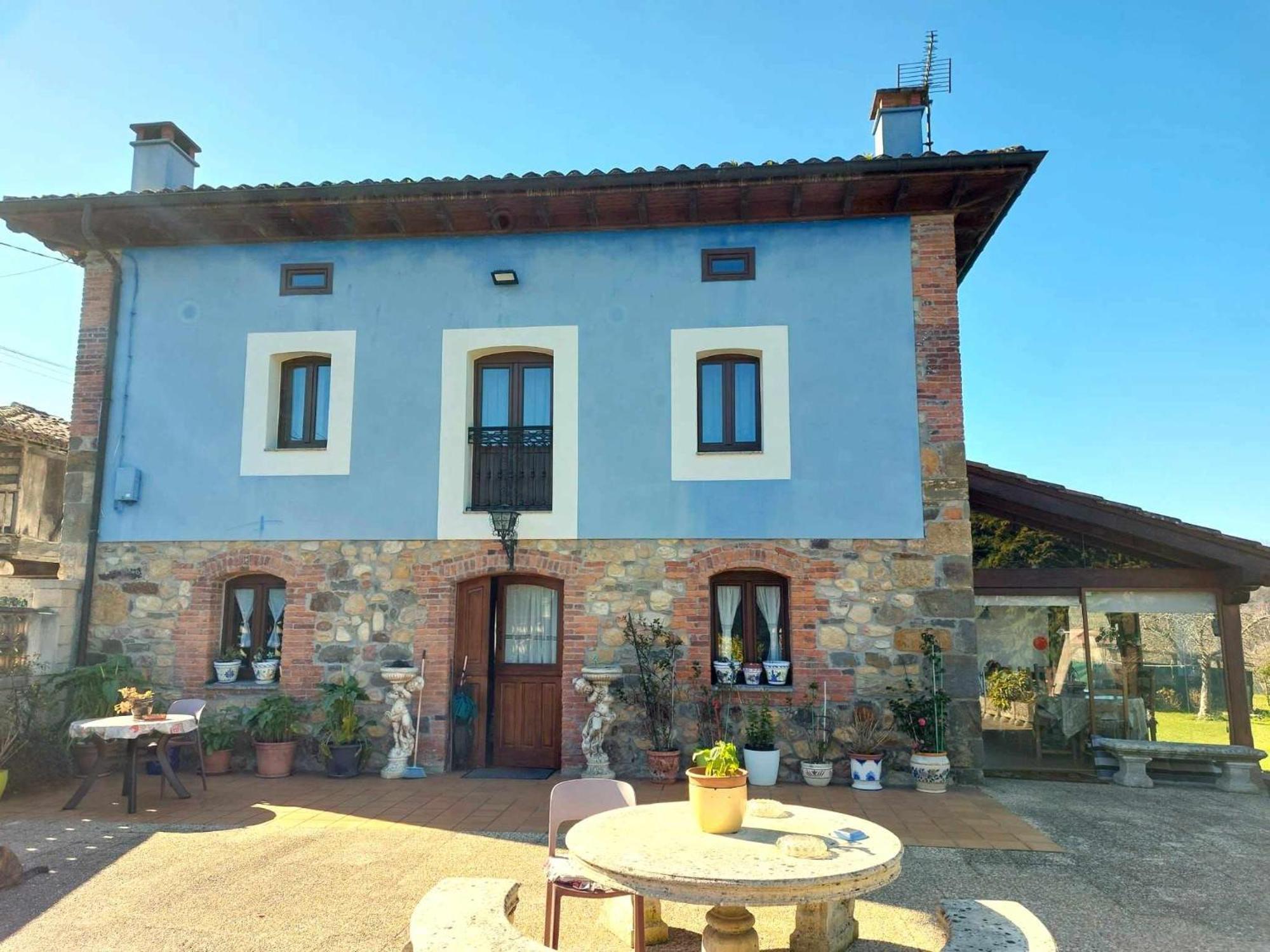 阿里翁达斯Casa La Gueelina En Asturias别墅 外观 照片